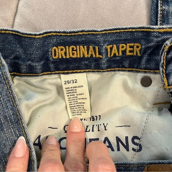 American Eagle Outfitters Men’s Jeans - 29x32 - Original Taper Fit - Picture 5 of 8